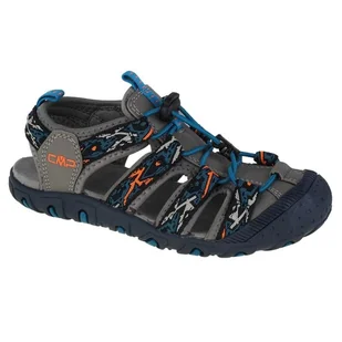 Sandały CMP Sahiph Hiking Sandal 30Q9524-46UE czarne - Buty dla dziewczynek - miniaturka - grafika 1
