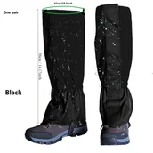 Inne - Leg Gaiters, Boot Gaiters, Ochrona Przed Ukąszeniami Węża, Regulowane Ochraniacze Na Buty Śniegowe Do Wędrówek, Spacerów, Polowań I Wspinaczki - miniaturka - grafika 1