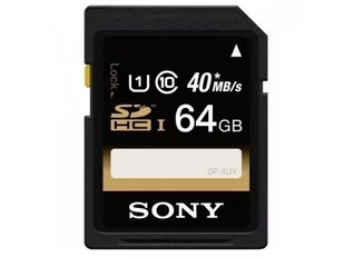 Sony Karta pamięci Experience, SDXC, 64 GB, Class 10 - Kamery cyfrowe - akcesoria - miniaturka - grafika 1