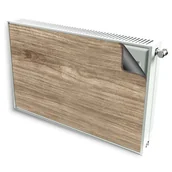 Dekoracje domu - magnes mata magnetyczna kaloryfer dekor jasne drewno - miniaturka - grafika 1