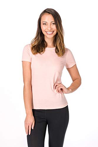 super.natural super. Natural damskie w Base 175 Merino T-Shirt, różowy, XS SNW004434