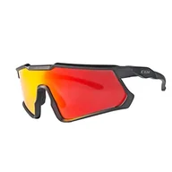 Gogle i okulary motocyklowe - CGM 771A HIT Czarny|IRIDIUM PLUS Czerwony S2 (18%-43%) - miniaturka - grafika 1