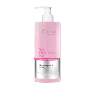 Bielenda Professional Satin Face Tonik In Gel satynowy tonik w żelu do twarzy 500ml - Toniki i hydrolaty do twarzy - miniaturka - grafika 1