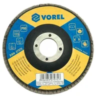 Materiały ścierne - VOREL Ściernica listkowa talerzowa p40 115 mm 07974 - miniaturka - grafika 1