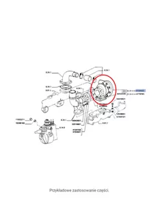 NEW HOLLAND CASE Turbosprężarka CNH 4754423 4754423 - Części i akcesoria do maszyn rolniczych - miniaturka - grafika 1