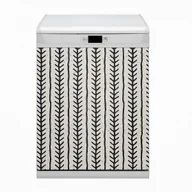 Dekoracje domu - Mata Bluedecor Magnes na zmywarkę Wzór w jodełkę 60x80 - miniaturka - grafika 1