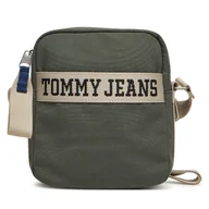 Torby męskie - Saszetka Tommy Jeans Tjm Retro Cool Reporter AM0AM13277 Khaki - miniaturka - grafika 1