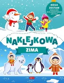 Książki edukacyjne - Naklejkowa zima - miniaturka - grafika 1
