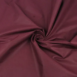 Tkanina bawełniana jednokolorowa bordowa - 75 - Pasmanteria - miniaturka - grafika 1