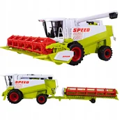 Samochody i pojazdy dla dzieci - Ogromny Kombajn Zboża zbożowy Zabawka Napęd 75 cm - miniaturka - grafika 1