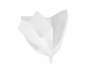 Szkolne artykuły papiernicze - Bibuła ozdobna do pakowania prezentów biała - 50 x 53 cm - 10 szt. - miniaturka - grafika 1