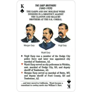Lawmen Of The Old West, karty do gry - Ezoteryka - miniaturka - grafika 1