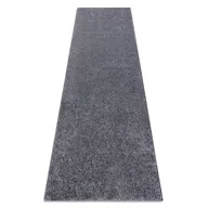 Dywany - Chodnik SANTA FE szary 97 gładki, jednolity, jednokolorowy, 100x400 cm - miniaturka - grafika 1