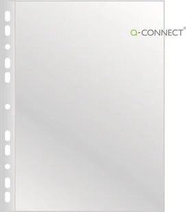 Q-Connect Koszulki A4/75µm krystaliczne 10szt. - Koszulki na dokumenty - miniaturka - grafika 1