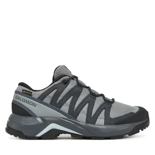 Trekkingi Salomon X-Adventure Recon Gore Tex L47813300 Szary - Buty trekkingowe damskie - miniaturka - grafika 1