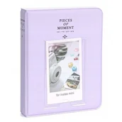 Albumy fotograficzne - Album LOVEINSTANT Instax Mini Pastelowy fiolet (32 stron) - miniaturka - grafika 1
