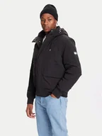 Kurtki męskie - Tommy Jeans Kurtka zimowa DM0DM22032 Czarny Regular Fit - miniaturka - grafika 1