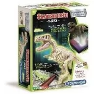 Mały naukowiec - Naukowa zabawa. Skamieniałości. T-Rex fluoresc Clementoni - miniaturka - grafika 1