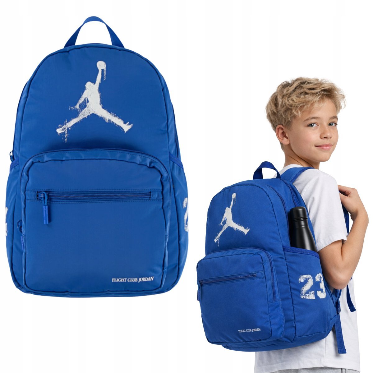 Plecak szkolny Jordan Jam Mvp Backpack Sport niebieski laptop 13