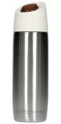 Kubki termiczne - ASOBU Asobu 5th Avenue Coffee Tumbler srebrny kubek termiczny 390 ml - miniaturka - grafika 1