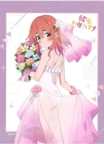 Plakat Anime Kanojo, Okarishimasu KO_025 A1+ Custom Manga