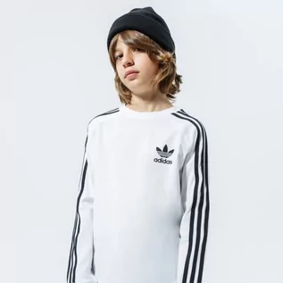 Odzież sportowa dziecięca - Adidas T SHIRT 3STRIPES LS DW9298 - grafika 1