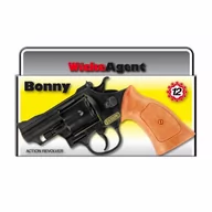 Zabawki militarne - SOHNI - WICKE SOHNI WICKE Rewolwer Bonny Agent 12-shot 238mm 0342 - miniaturka - grafika 1