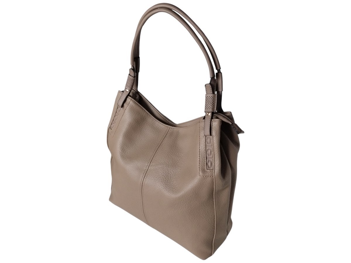 Torebka Damska, Modna Miejska Torba Shopper Na Ramię, Szaro-Beżowy