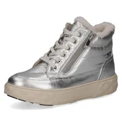 Kozaki damskie - Caprice Damskie 9-26280-45 modne kozaki, Silver Comb, 38 EU szerokie, Silver Comb., 38 EU szeroki - miniaturka - grafika 1