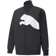 Kurtki i kamizelki sportowe męskie - Kurtka treningowa męska PUMA Train Big Cat Lined Woven - miniaturka - grafika 1