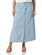 Spódnice - Pinko Kitesurfing Spódnica Denim Płyn Kobiety, Pje_mycie Jasne, 36 - miniaturka - grafika 1