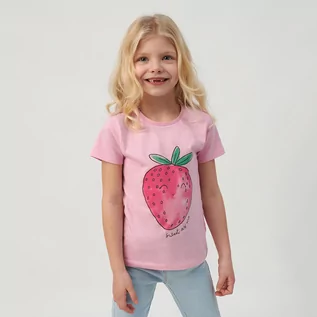 Koszulki dla dziewczynek - Cool Club, T-shirt dziewczęcy, różowy - grafika 1