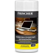 Środki i akcesoria czyszczące do komputerów - Frischer Frischer Frischer wilgotne ściereczki do ekranów 100 szt - miniaturka - grafika 1