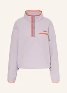 Koszulki i topy damskie - Columbia Swetry Typu Troyer Helvetia Ii lila - miniaturka - grafika 1