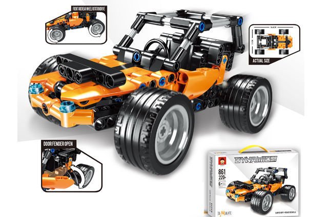 KLOCKI TECHNIC – SAMOCHÓD TERENOWY OFF-ROAD 64033, 220+ ELEMENTÓW