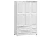 Szafy - Szafa sosnowa 3D nr3 S133 biała - miniaturka - grafika 1