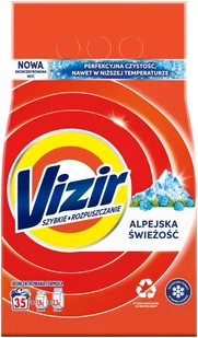 Vizir Proszek do prania Alpine Fresh 35 prań/1,925 kg - Środki do prania - miniaturka - grafika 1