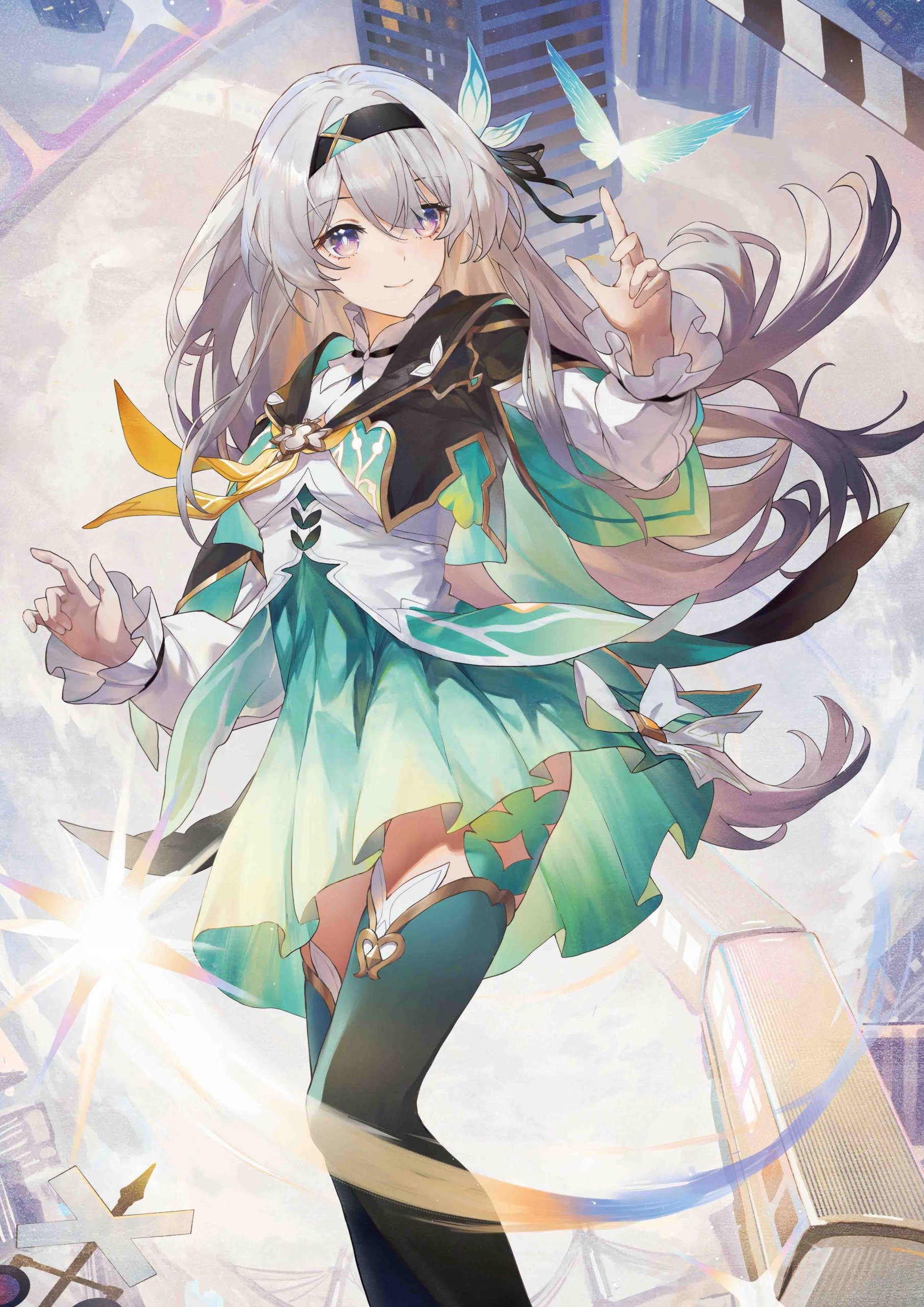 Plakat A3 Honkai Star Rail Hsr Anime Gra Firefly