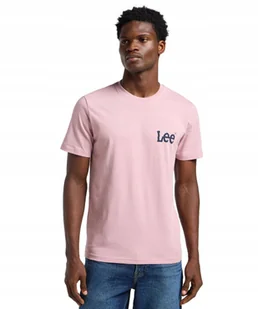 T-shirt Lee MEDIUM WOBBLY TEE 112364536 Soft Mauve XXL - Koszulki męskie - miniaturka - grafika 1
