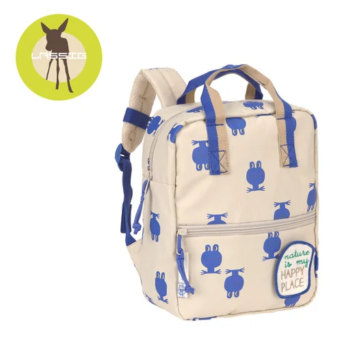 Lassig Plecak mini kwadratowy Happy Trails Frog