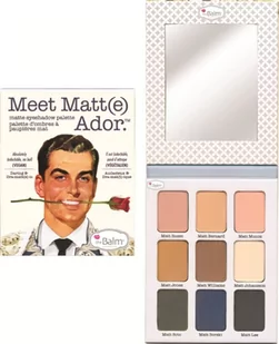 The Balm Meet Matte Ador, paleta cieni do powiek, 21,6 g - Cienie do powiek - miniaturka - grafika 1
