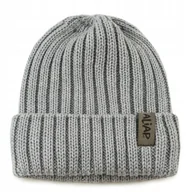 Czapki dla dzieci - Aliap Czapka dziecięca One Size -adult Szary Wełna merino 100% - miniaturka - grafika 1