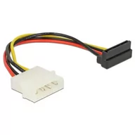 Kable komputerowe i do monitorów - Delock KABEL SATA ZASI.MOLEX(M)->SATA(F)90 (60104) - miniaturka - grafika 1