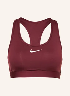 Nike Biustonosz Sportowy Swoosh rot - Biustonosze - miniaturka - grafika 1