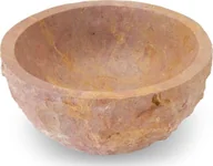 Umywalki - Umywalka z naturalnego kamienia Savona, 35 - 40 cm - miniaturka - grafika 1