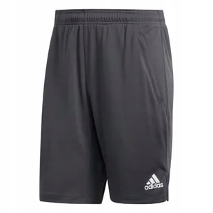 Spodenki męskie adidas All Set 9-Inch Shorts szare FL1540 S - Spodenki męskie - miniaturka - grafika 1