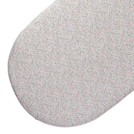 Prześcieradła dla dzieci - Prześcieradło bawełniane do kosza mojżesza / gondoli z gumką-  KREMOWE W DROBNE KWIATUSZKI - miniaturka - grafika 1