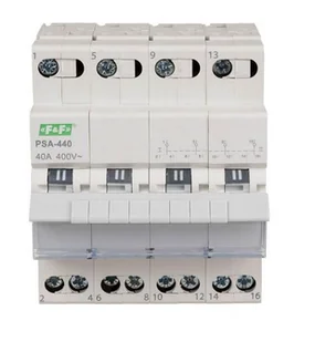 Przełącznik modułowy sieć - agregat PSA-440 1-0-2 - Bezpieczniki elektryczne - miniaturka - grafika 1