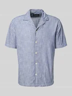 Koszule męskie - Koszula casualowa o kroju regular fit z czystej bawełny - miniaturka - grafika 1