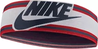 Ozdoby do włosów - Nike Elastyczna opaska na głowę z nylonu i elastanu w kolorze Sail/University red/Game Royal, N.100.3550.123.OS - miniaturka - grafika 1